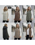 B8585-11 олива. Безрукавка жіноча 3XL-7XL по 5
