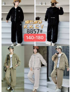 8857 B олива Костюм дитячий 100-140 по 5