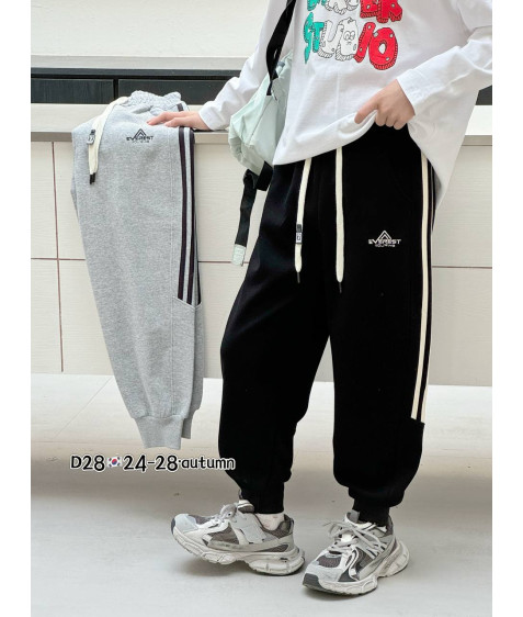 D28 чорн.  Сп. штани дитячі 24-28 по 5