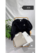 A14 чорн Світшот дорослий ФЛІС XL-4XL по 4