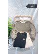 A02 чорн Світшот дорослий ФЛІС XL-4XL по 4