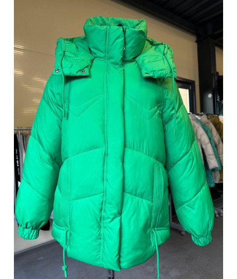 7117 #26 зелен. Куртка жіноча PEERCAT S-2XL по 5