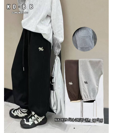 K82819 чорн Сп. штани дитячі 24-28 по 5