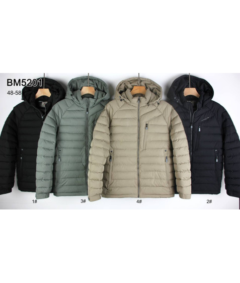 BM5201#2 т.син. Куртка чоловіча SAZ 48-58 по 6