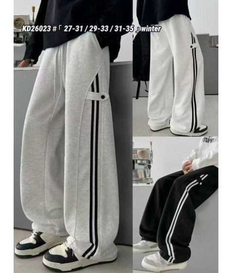 KD26023-1 чорн Сп. штани дитячі 27-31 по 5