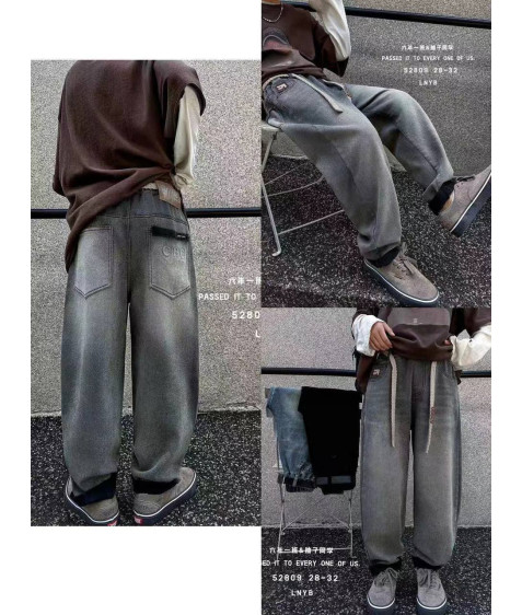 52809 син. Джинси хлопчик 28-32 по 5