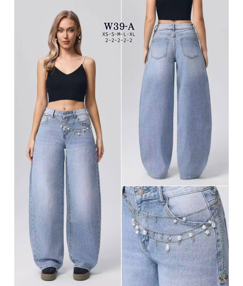 W39-A син Джинси жіночі XS-XL по 5
