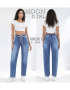 RDX2611 т.син Джинси жіночі L-4XL по 5