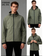 80040 олива Куртка чоловіча 2XL-6XL по 5