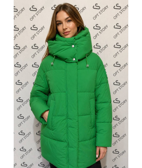 D332CQ#W436 зел. Куртка жіноча S-XL по 4