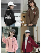 62008 коричн Зіп-худі дитяче 110-150 по 5