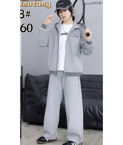 8858 сір Костюм дитячий 120-160 по 5