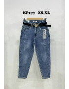 KP177 Джинси жіночі XS-XL по 5