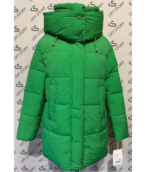 D332CQ#W436 зел. Куртка жіноча S-XL по 4