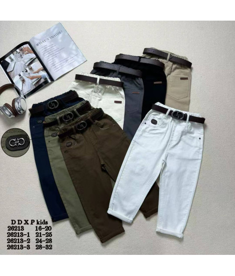 26213-1 коричн. Джинси дитячі 21-25 по 5