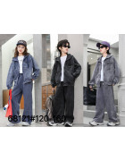 68121# сір. Костюм дитячий 120-160 по 5