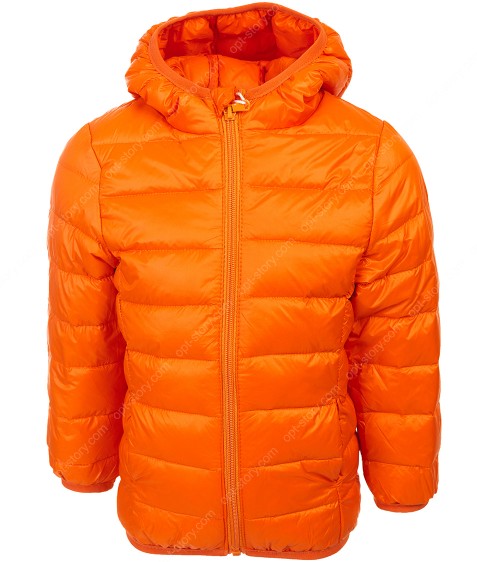 90134 помаранчевий Куртка дівчинка 100-170 по 8шт