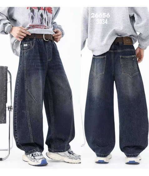 26656 син Джинси дитячі 30-34 по 5