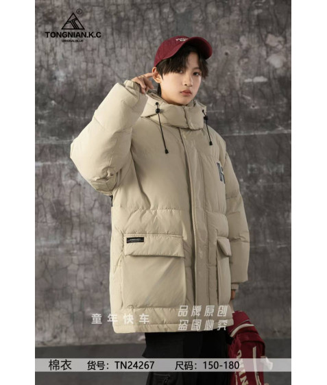 TN24267 молоко. Куртка хлопчик 150-180 по 4