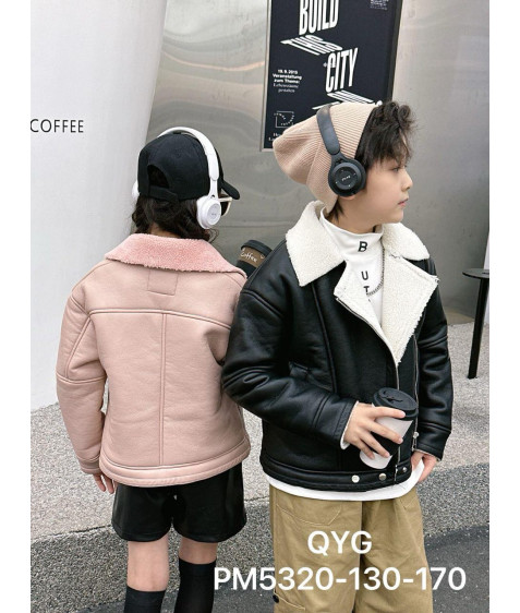 5320 пудра Дублянка дівчинка 130-170 по 5