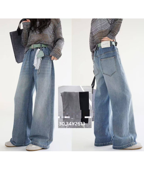 2613 син Джинси дитячі 30-34 по 5