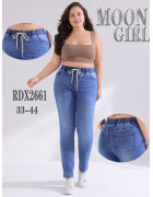 RDX2661 син Джинси жіночі 33-44 по 5
