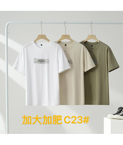 C23 біл. Футболка чоловіча 50/58 по 4