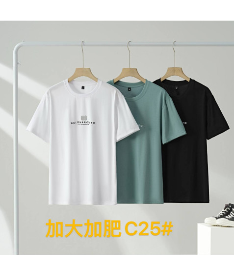 C25 чорн Футболка чоловіча 50/58 по 4