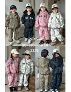 33251 біл  Сп.костюм дитячий ФЛІС 80-120 по 5