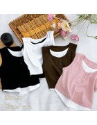 75132 біл. Майка дівчинка 130-170 по 5