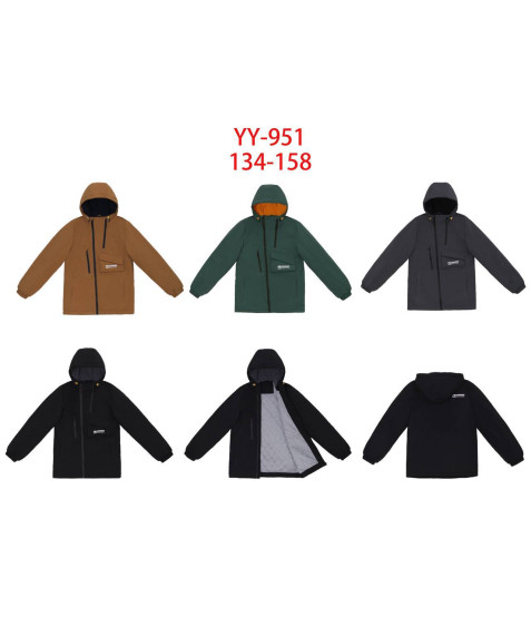 YY-951#3 Куртка хлопчик 134-158 по 5