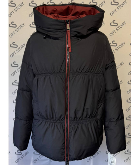 M25-522#1402 чорний Куртка жіноча 42-50 по 5