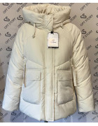 5801#T104 молоко. Куртка жіноча 42-52 по 6