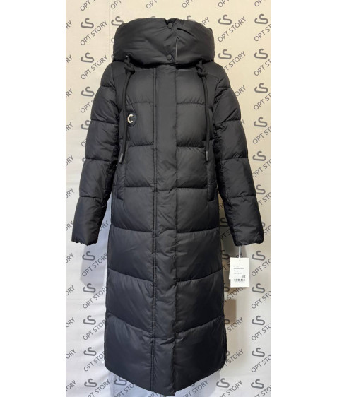 D389CW#W701 чорн однотон Куртка жіноча S-2XL по 5