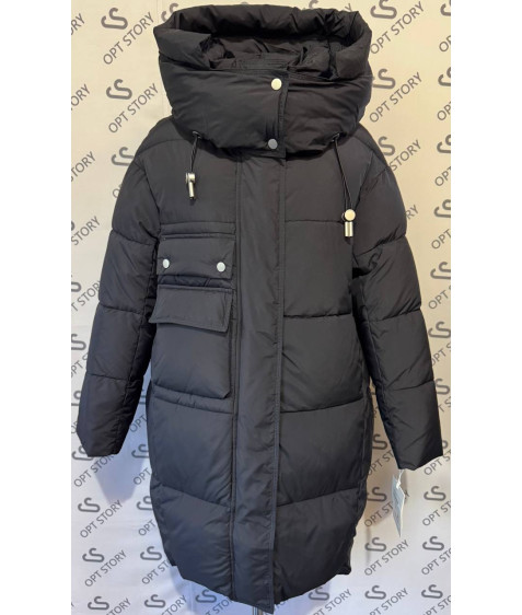 D228CW#W701 чорн. Куртка жіноча S-XL по 4