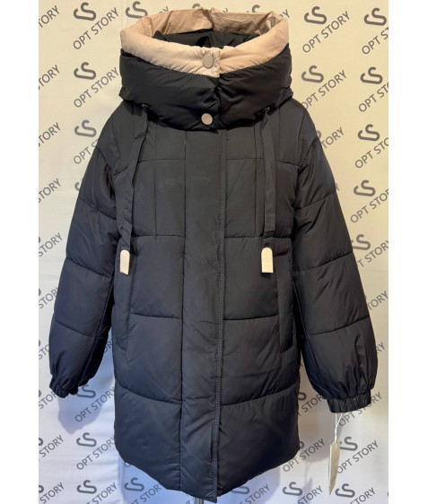 D648CW#W701 чорн. Куртка жіноча S-XL по 4