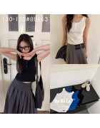 88663 біл. Майка дівчинка 130-170 по 5