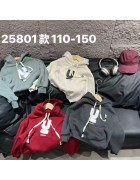 25801 беж. Худі дитяче ФЛІС 110-150 по 5