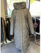 802#34 т. сір. Куртка жіноча зима Calores L-5XL (105см) по 6шт