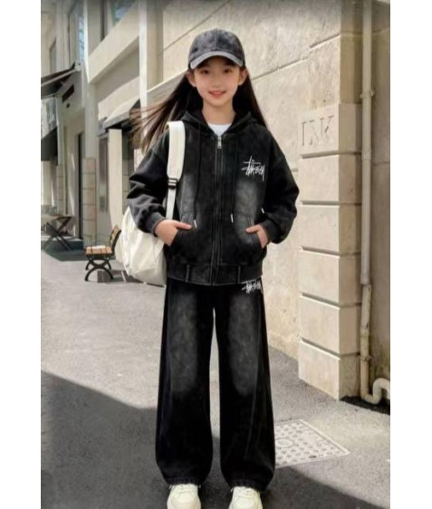 BBL-A05 чорн.Костюм дитячий 130-170 по 5