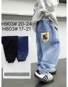 H803#2026 св.син. Джинси дитячі 17-21 по 5