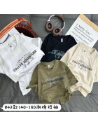 B42 чорн Футболка дитяча 140-180 по 5