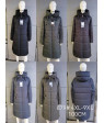 879#1 чорний Куртка жіноча зима Calores ВЕРБЛЮЖА ВОВНА  4XL-9XL (100см)  по 6шт