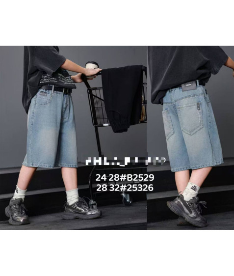 B2529 син Шорти BAGGY дитячі 24-28 по 5