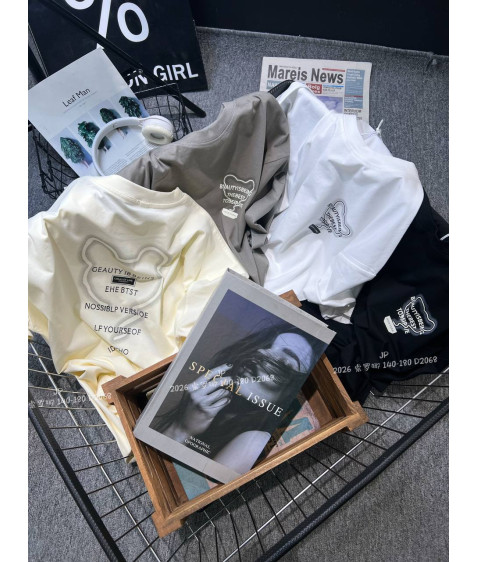 D2068 чорн Футболка дитяча 140-180 по 5