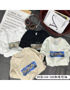 B9 чорн Футболка дитяча 140-180 по 5