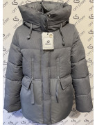 8860#B2 сір. Куртка жіноча 42-54 по 6