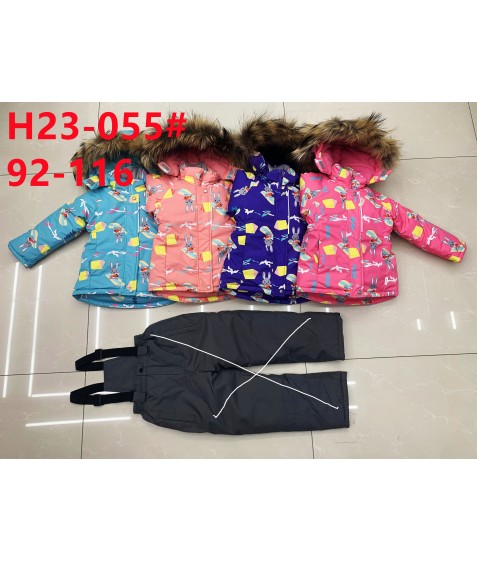 H23-055 малина Куртка девочка 92-116  по5