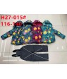 H27-015 фиолет Куртка девочка 116-140  по5