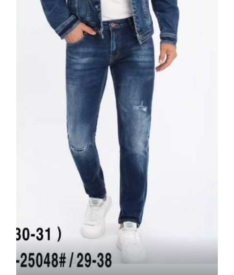TQS-25048# син. Джинси чоловічі 29-38 по 12